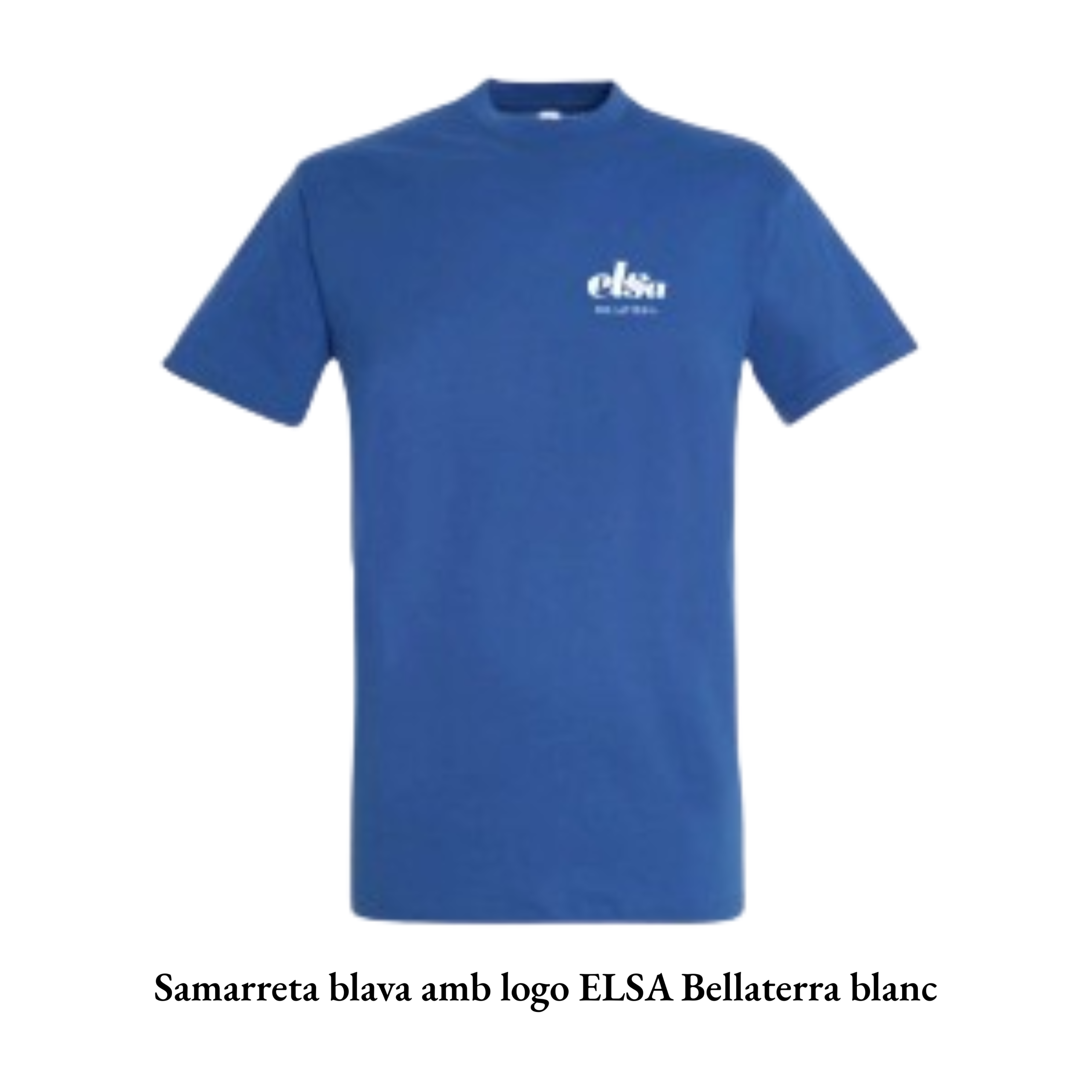 Polo blau amb logo ELSA Bellaterra blanc (8)